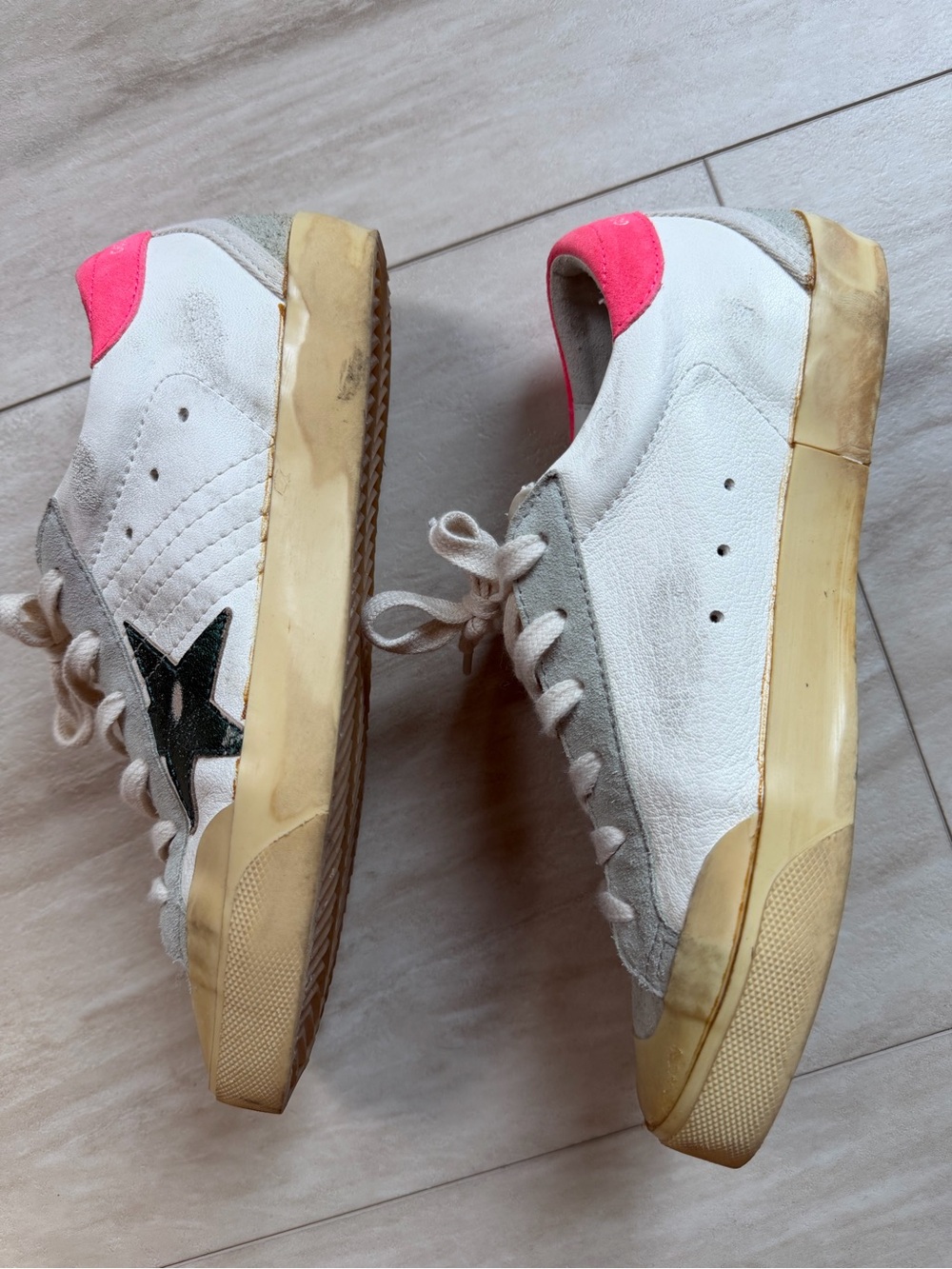 Golden Goose Super-Star Penstar Suede Low-top Women’s Sneakers size 38 - Picture 5 of 11